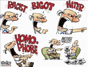 BIGOT, RACIST, HATERS